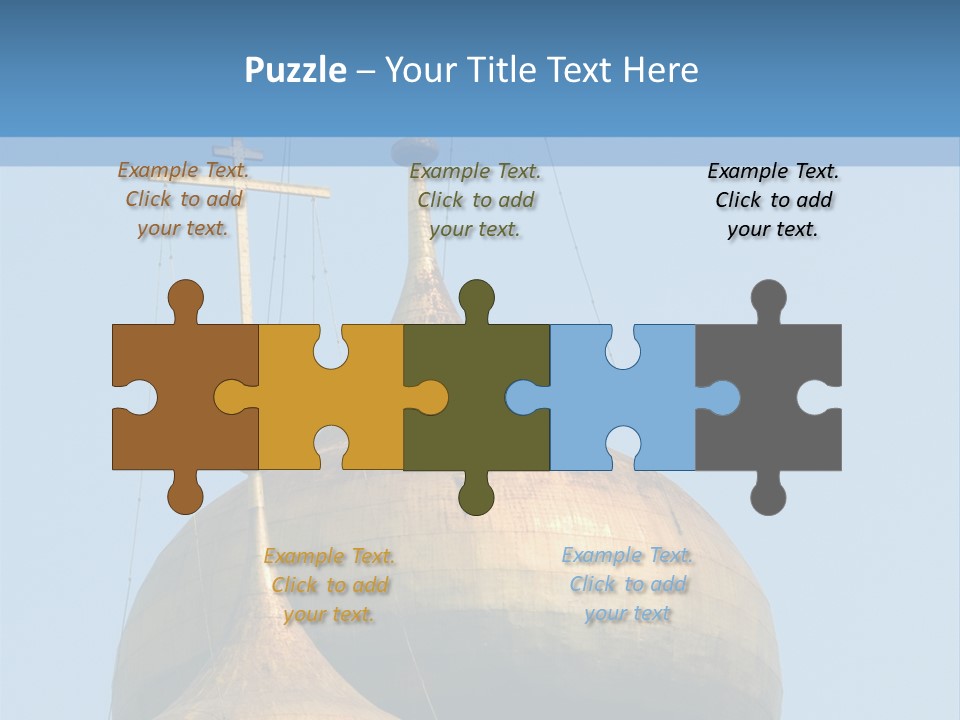 Clothes Hangers With Shirts In A Store Ready To Sell. Fashion Shopping Store Concept PowerPoint Template