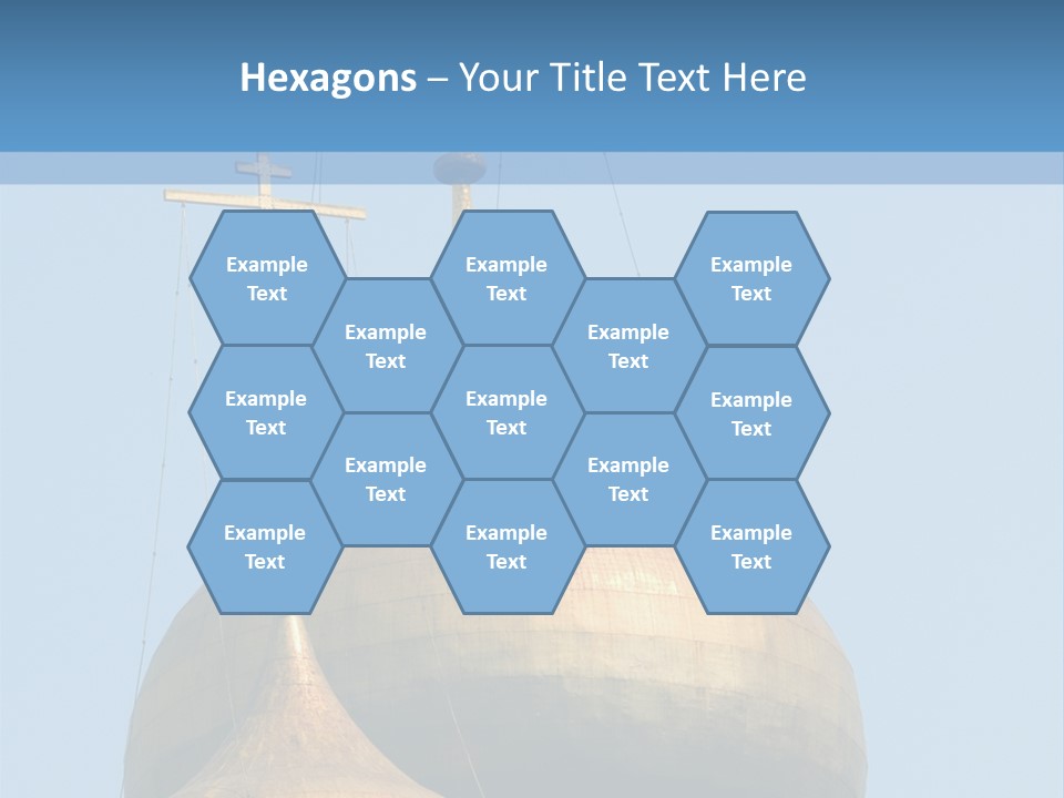 Clothes Hangers With Shirts In A Store Ready To Sell. Fashion Shopping Store Concept PowerPoint Template