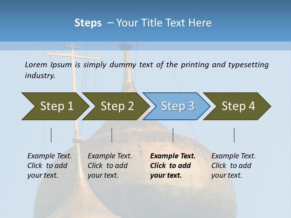Clothes Hangers With Shirts In A Store Ready To Sell. Fashion Shopping Store Concept PowerPoint Template