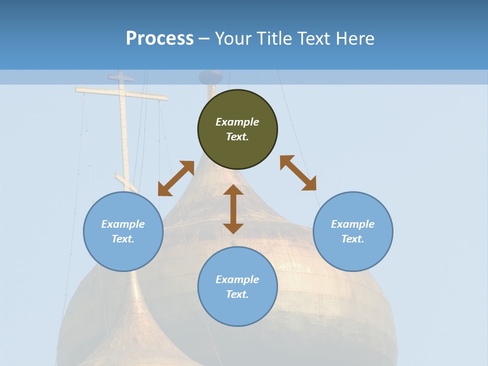 Clothes Hangers With Shirts In A Store Ready To Sell. Fashion Shopping Store Concept PowerPoint Template