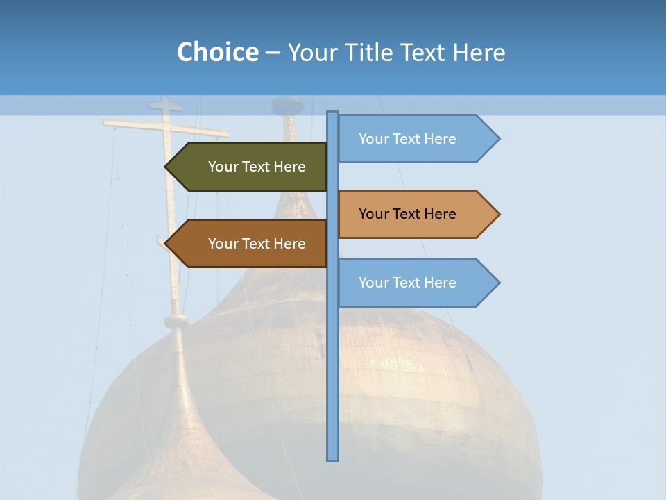 Clothes Hangers With Shirts In A Store Ready To Sell. Fashion Shopping Store Concept PowerPoint Template