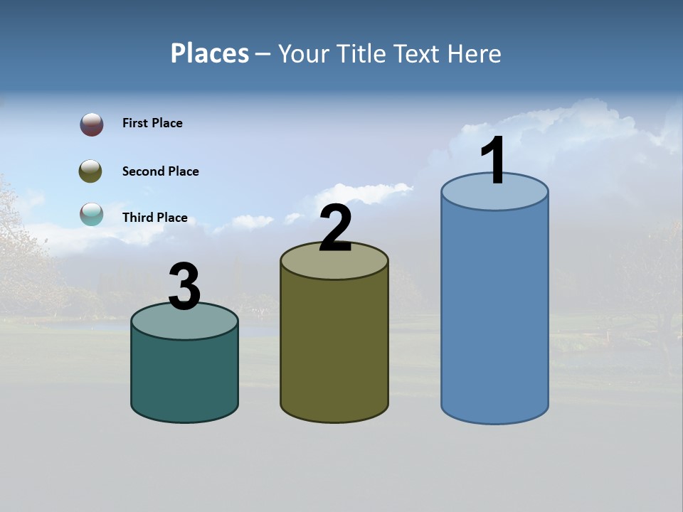 Princeville Golf Course On Kauai Hawaii. More With Keyword Series001E. PowerPoint Template