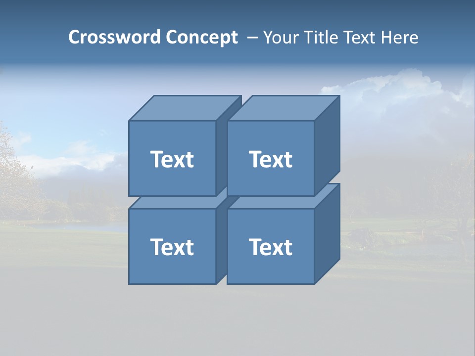 Princeville Golf Course On Kauai Hawaii. More With Keyword Series001E. PowerPoint Template