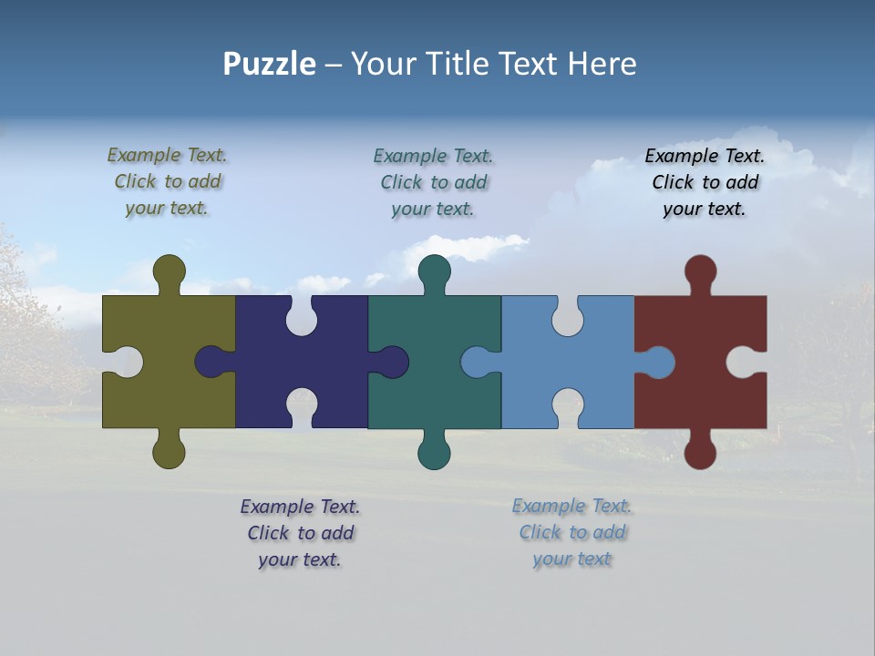 Princeville Golf Course On Kauai Hawaii. More With Keyword Series001E. PowerPoint Template