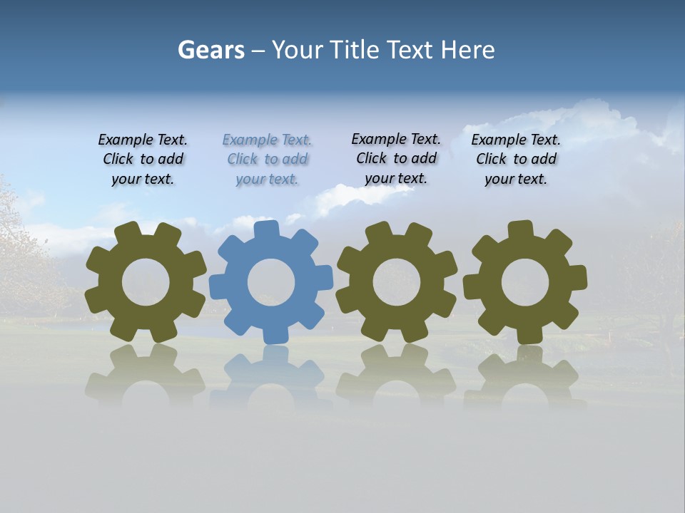 Princeville Golf Course On Kauai Hawaii. More With Keyword Series001E. PowerPoint Template