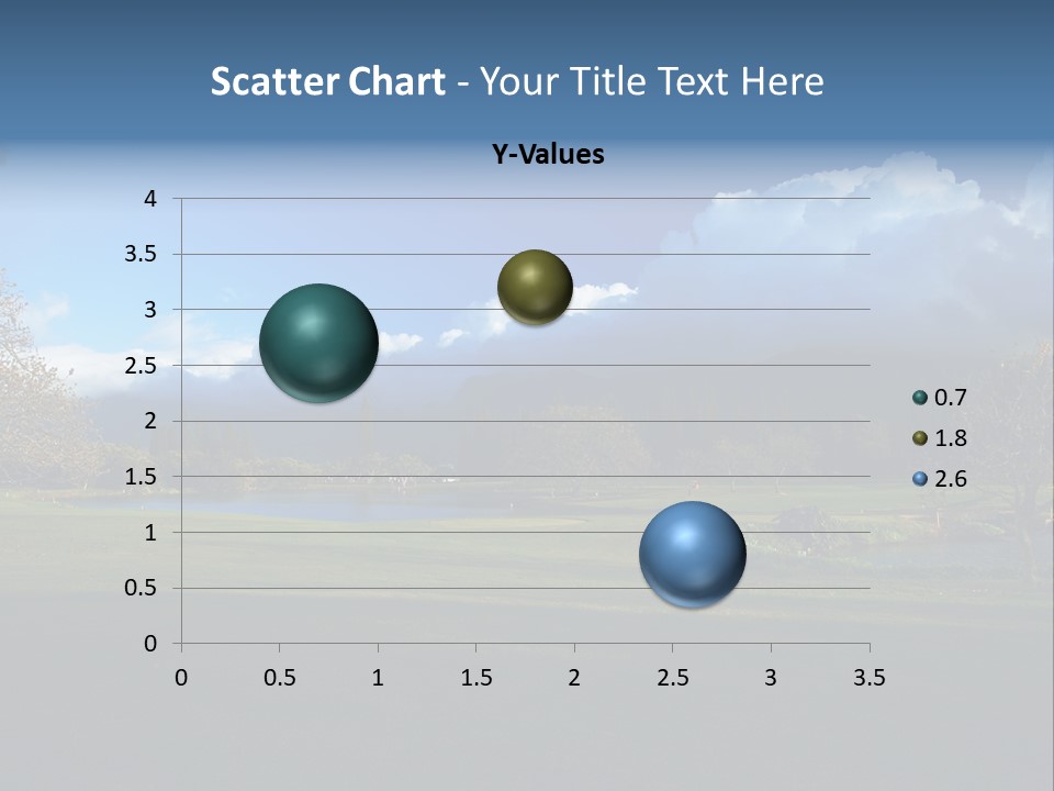 Princeville Golf Course On Kauai Hawaii. More With Keyword Series001E. PowerPoint Template