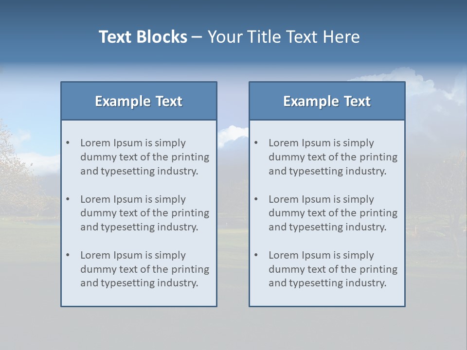 Princeville Golf Course On Kauai Hawaii. More With Keyword Series001E. PowerPoint Template