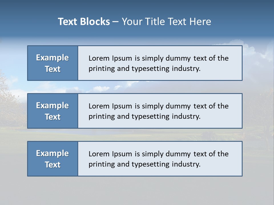 Princeville Golf Course On Kauai Hawaii. More With Keyword Series001E. PowerPoint Template