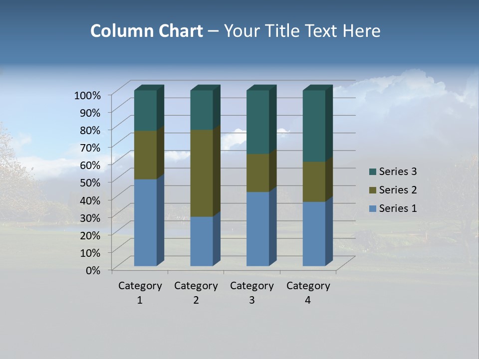 Princeville Golf Course On Kauai Hawaii. More With Keyword Series001E. PowerPoint Template