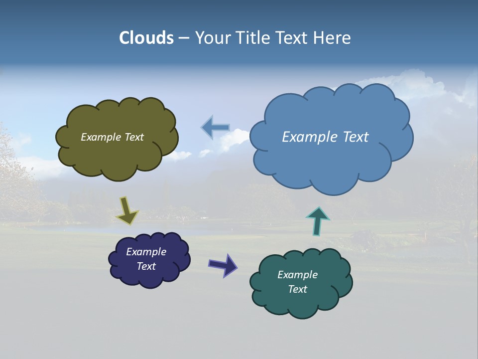 Princeville Golf Course On Kauai Hawaii. More With Keyword Series001E. PowerPoint Template