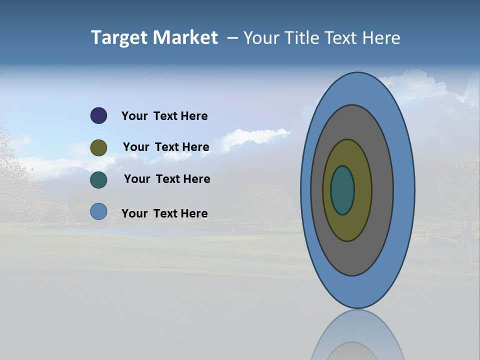 Princeville Golf Course On Kauai Hawaii. More With Keyword Series001E. PowerPoint Template