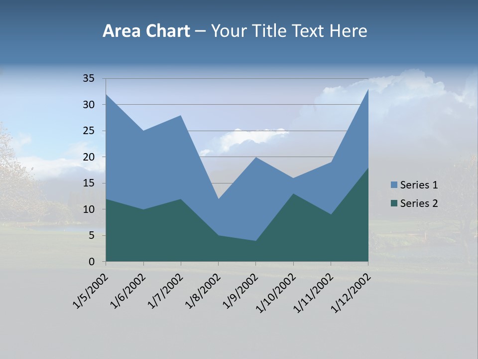 Princeville Golf Course On Kauai Hawaii. More With Keyword Series001E. PowerPoint Template