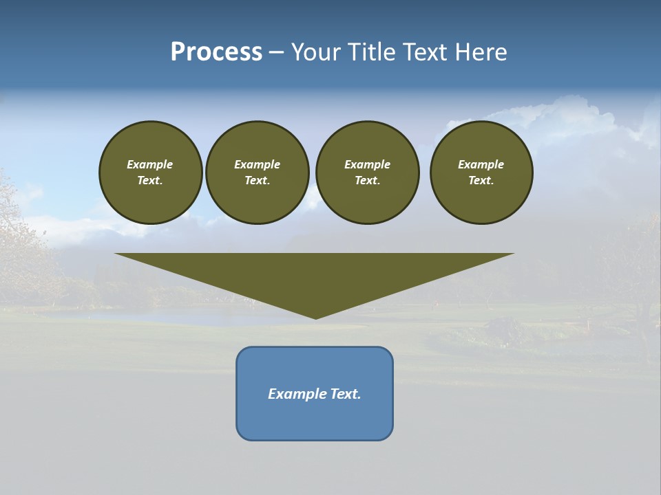 Princeville Golf Course On Kauai Hawaii. More With Keyword Series001E. PowerPoint Template