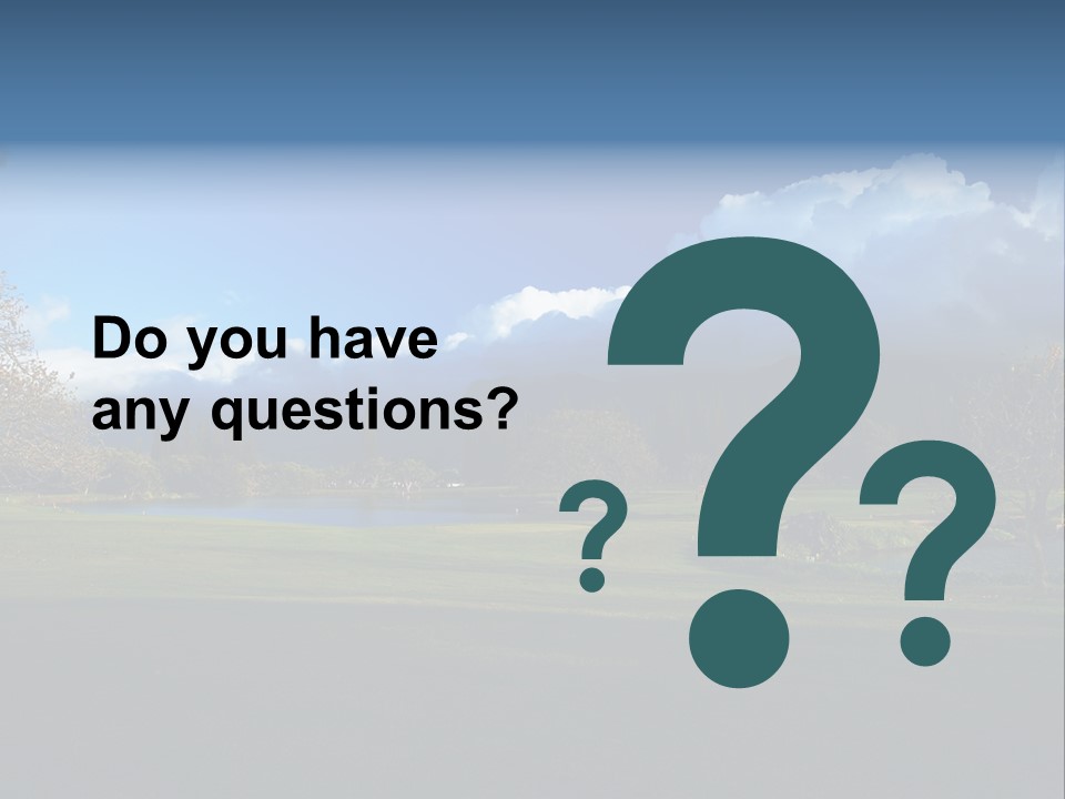 Princeville Golf Course On Kauai Hawaii. More With Keyword Series001E. PowerPoint Template