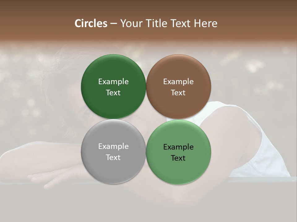 Luxury Kitchen Corner With Island Stove PowerPoint Template