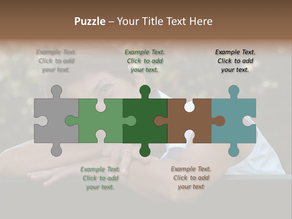 Luxury Kitchen Corner With Island Stove PowerPoint Template