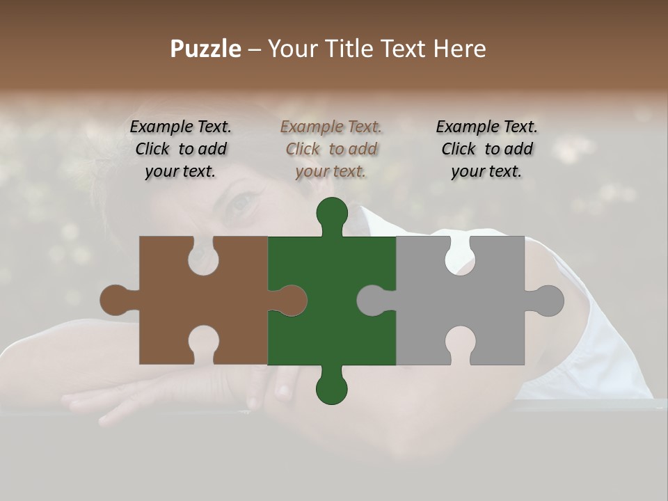 Luxury Kitchen Corner With Island Stove PowerPoint Template