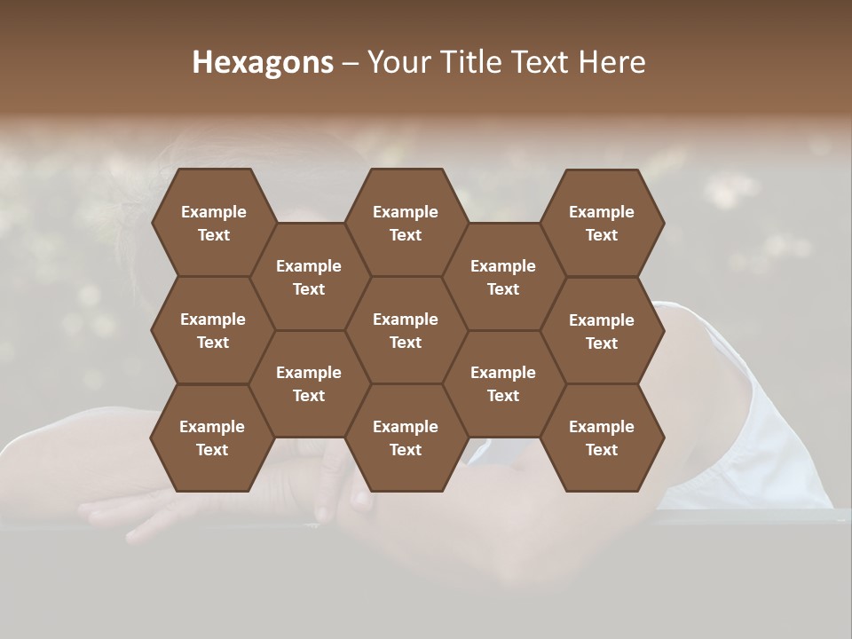 Luxury Kitchen Corner With Island Stove PowerPoint Template