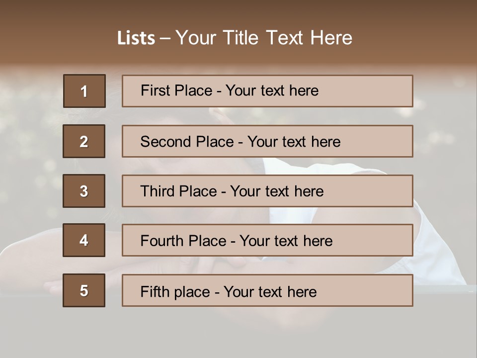 Luxury Kitchen Corner With Island Stove PowerPoint Template