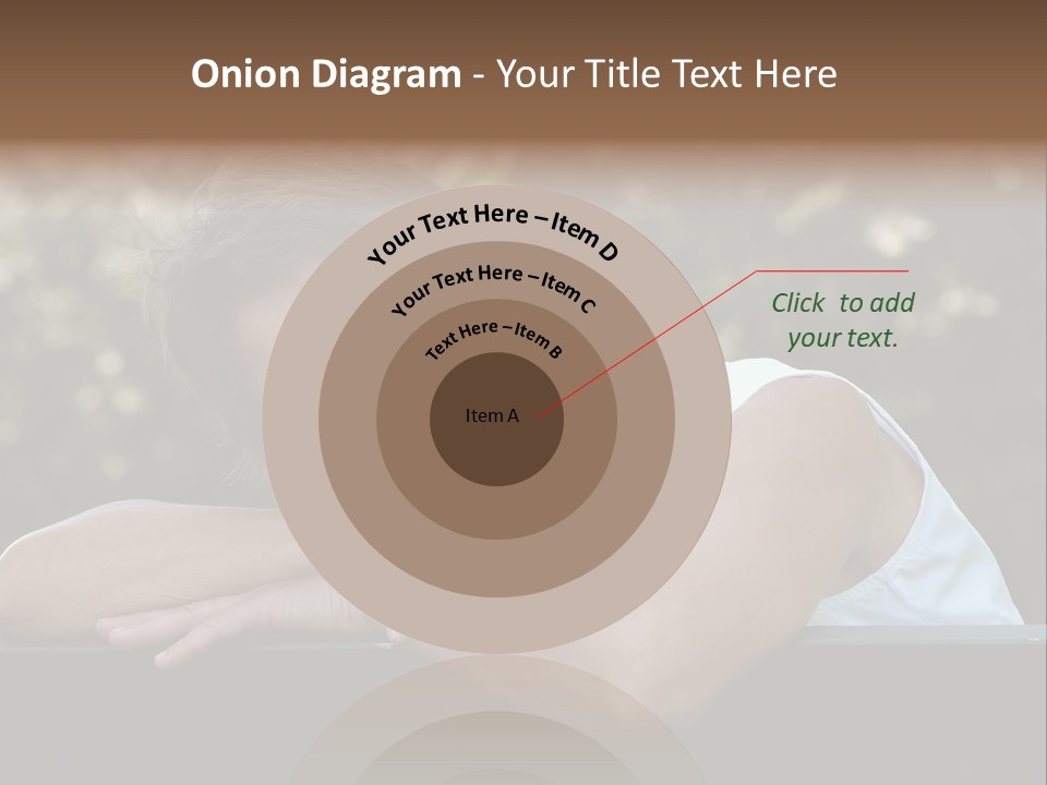 Luxury Kitchen Corner With Island Stove PowerPoint Template