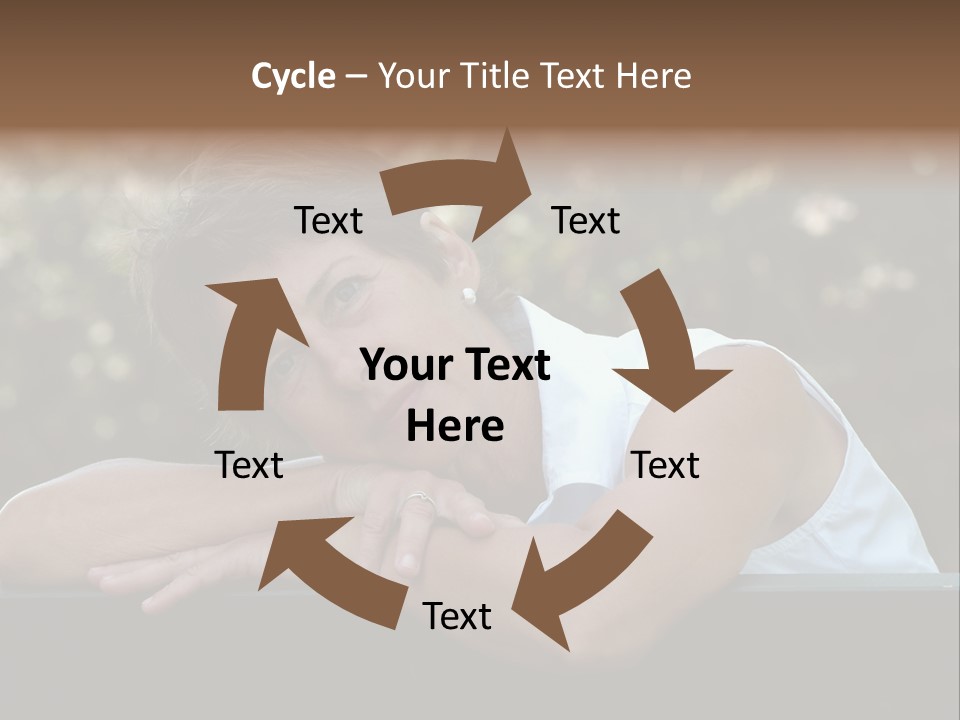 Luxury Kitchen Corner With Island Stove PowerPoint Template