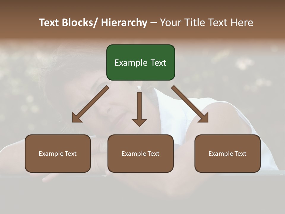 Luxury Kitchen Corner With Island Stove PowerPoint Template