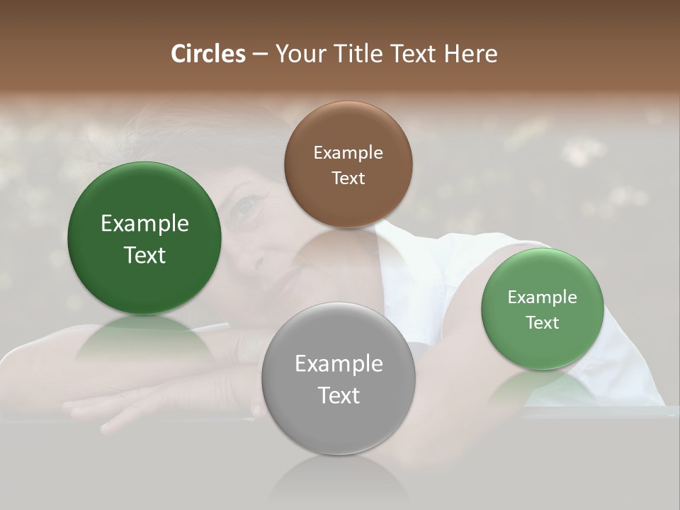 Luxury Kitchen Corner With Island Stove PowerPoint Template