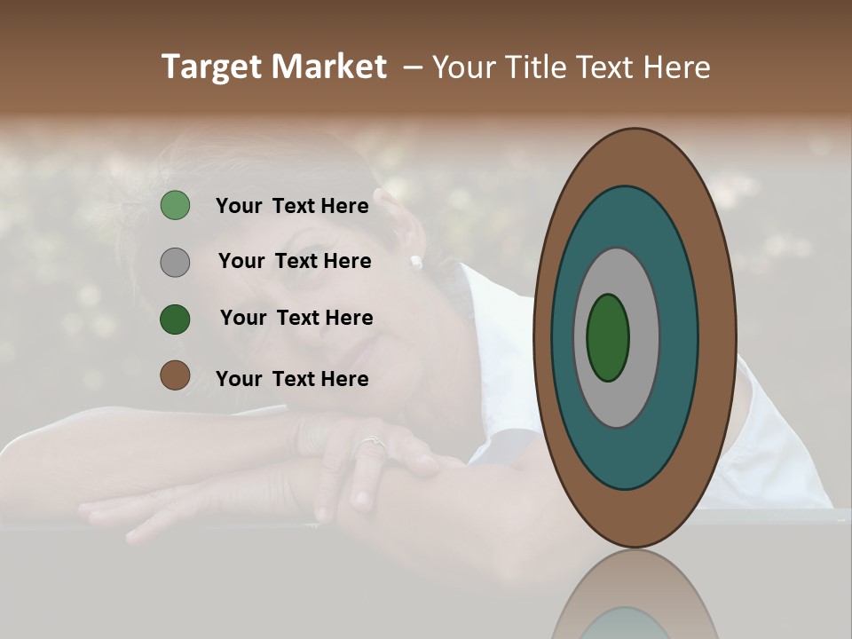 Luxury Kitchen Corner With Island Stove PowerPoint Template