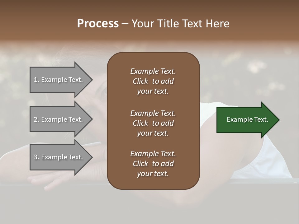 Luxury Kitchen Corner With Island Stove PowerPoint Template