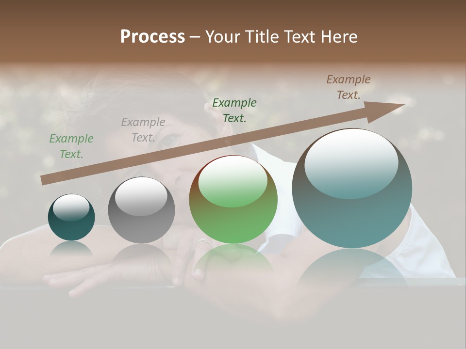 Luxury Kitchen Corner With Island Stove PowerPoint Template