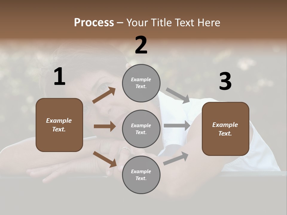 Luxury Kitchen Corner With Island Stove PowerPoint Template