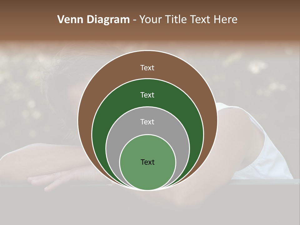 Luxury Kitchen Corner With Island Stove PowerPoint Template