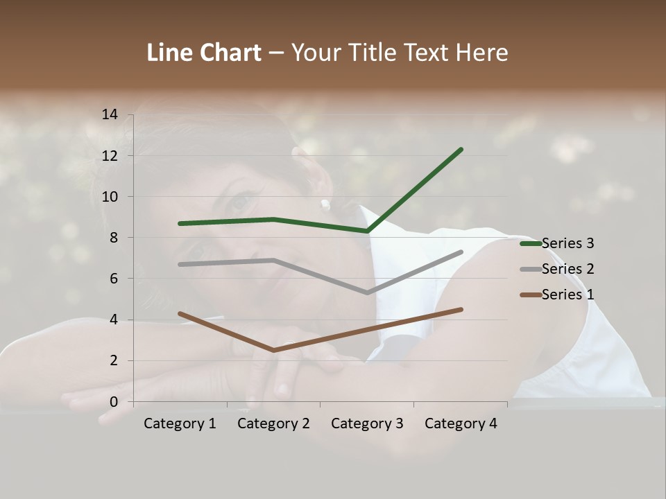 Luxury Kitchen Corner With Island Stove PowerPoint Template