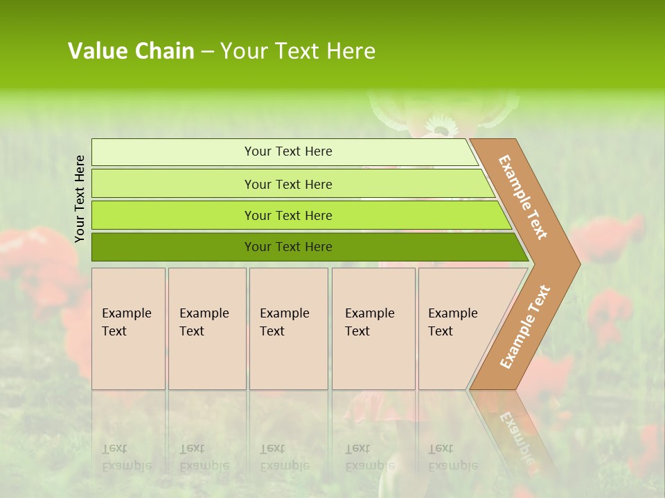 Garnished Dish With Pork Cheese Tomato And Lettuce PowerPoint Template