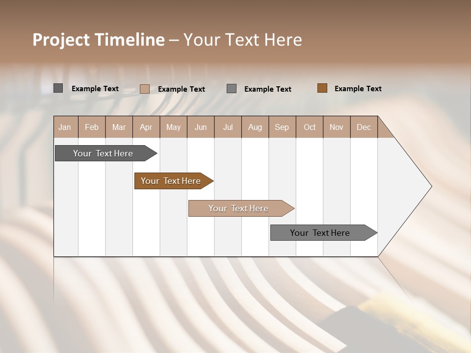 Clothes Hangers With Shirts In A Store Ready To Sell. Fashion Shopping Store Concept PowerPoint Template