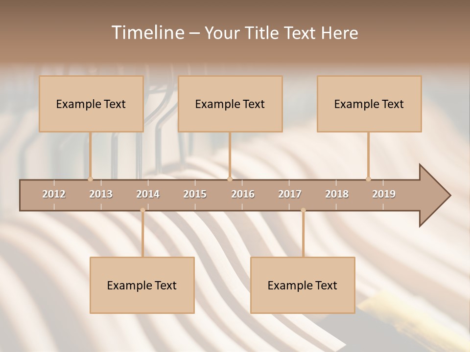 Clothes Hangers With Shirts In A Store Ready To Sell. Fashion Shopping Store Concept PowerPoint Template