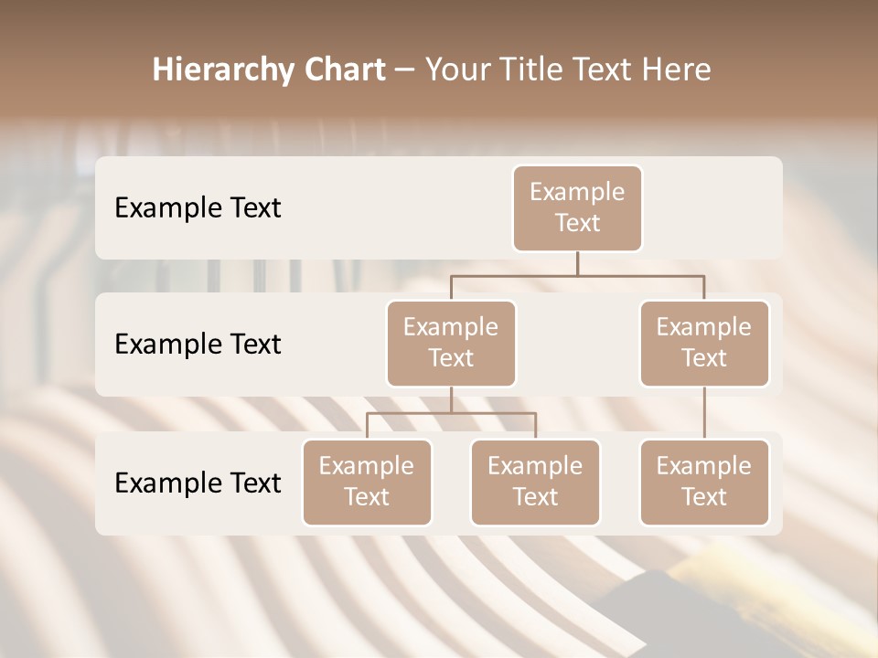 Clothes Hangers With Shirts In A Store Ready To Sell. Fashion Shopping Store Concept PowerPoint Template