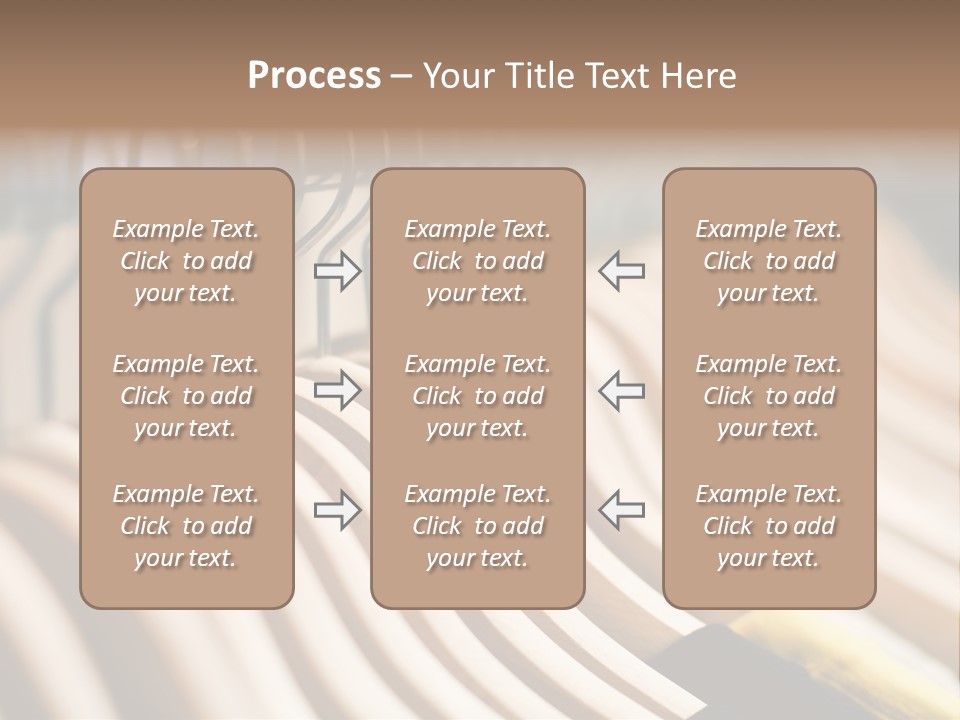 Clothes Hangers With Shirts In A Store Ready To Sell. Fashion Shopping Store Concept PowerPoint Template