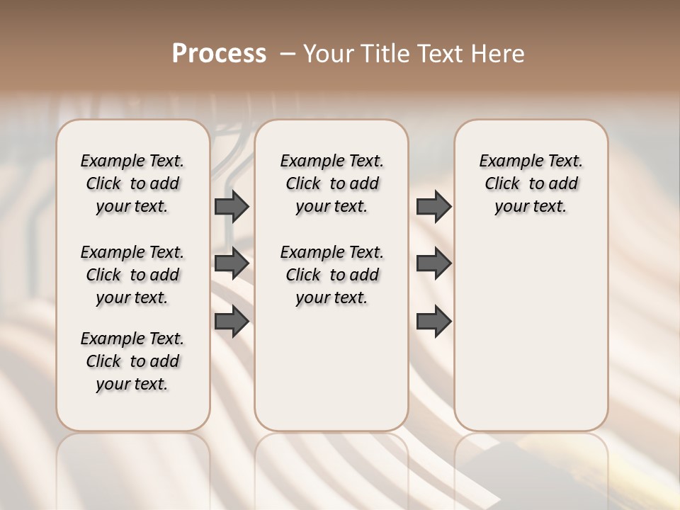 Clothes Hangers With Shirts In A Store Ready To Sell. Fashion Shopping Store Concept PowerPoint Template