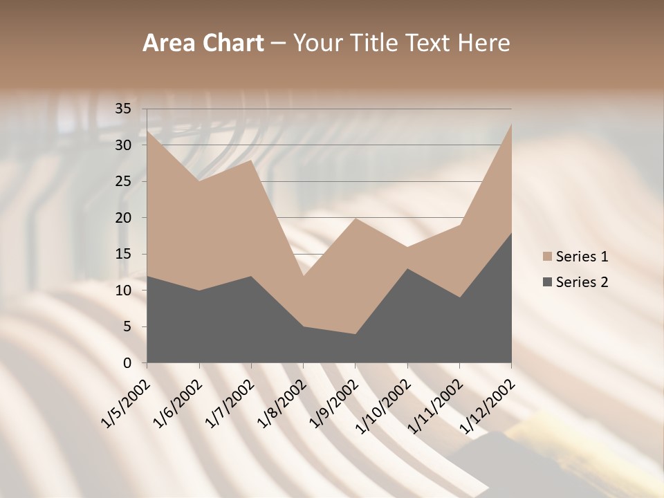 Clothes Hangers With Shirts In A Store Ready To Sell. Fashion Shopping Store Concept PowerPoint Template