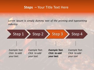 Hamburgers Cooking On Barbeque Grill With Flames PowerPoint Template