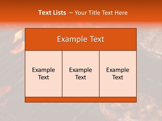 Hamburgers Cooking On Barbeque Grill With Flames PowerPoint Template