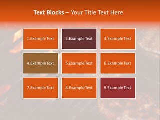 Hamburgers Cooking On Barbeque Grill With Flames PowerPoint Template