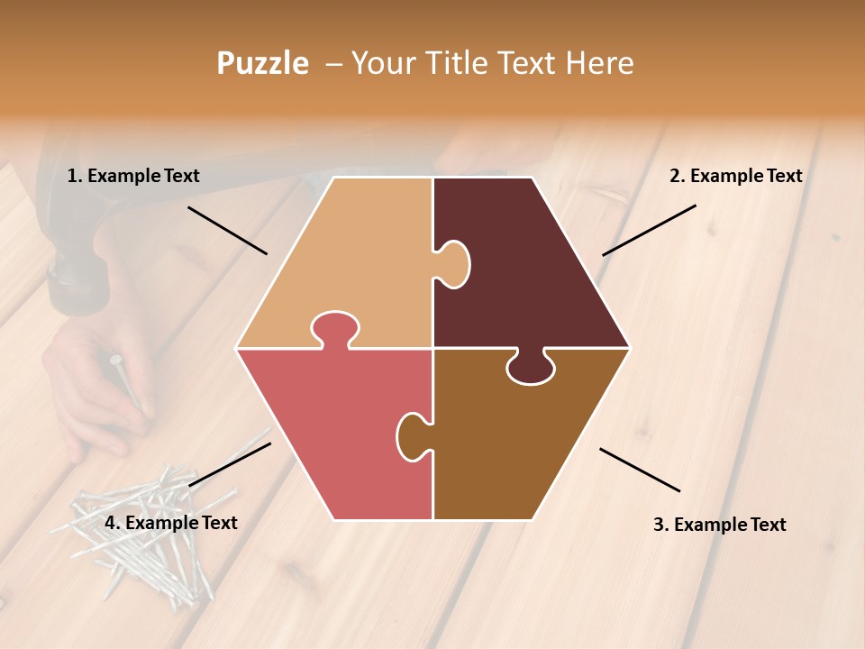 Building A New Deck. PowerPoint Template