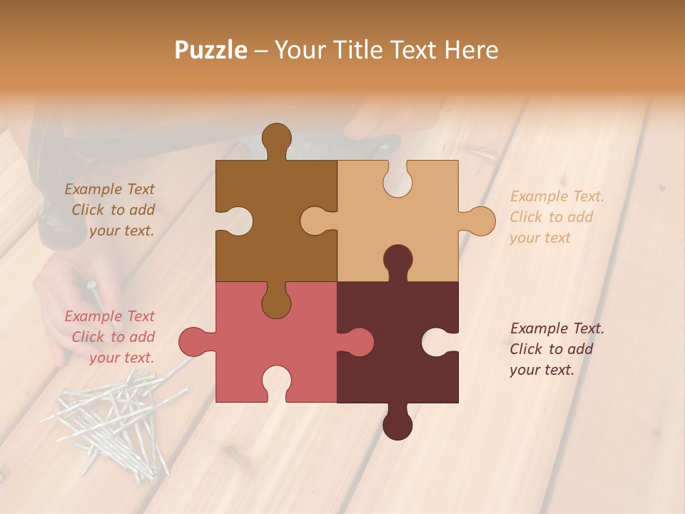 Building A New Deck. PowerPoint Template
