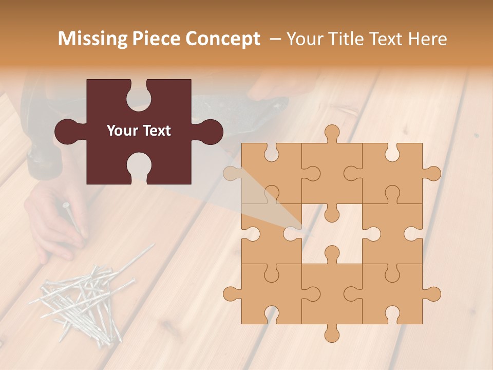 Building A New Deck. PowerPoint Template