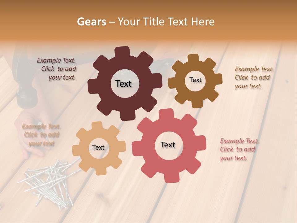 Building A New Deck. PowerPoint Template