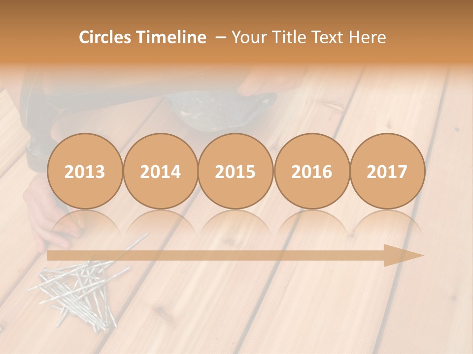 Building A New Deck. PowerPoint Template