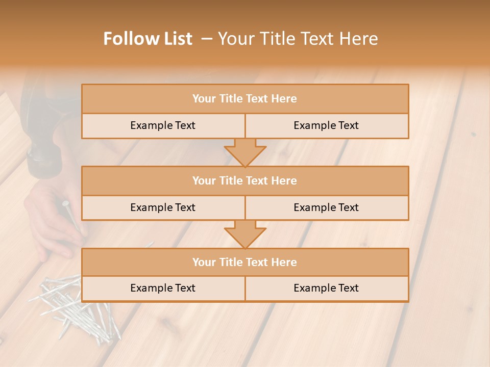 Building A New Deck. PowerPoint Template