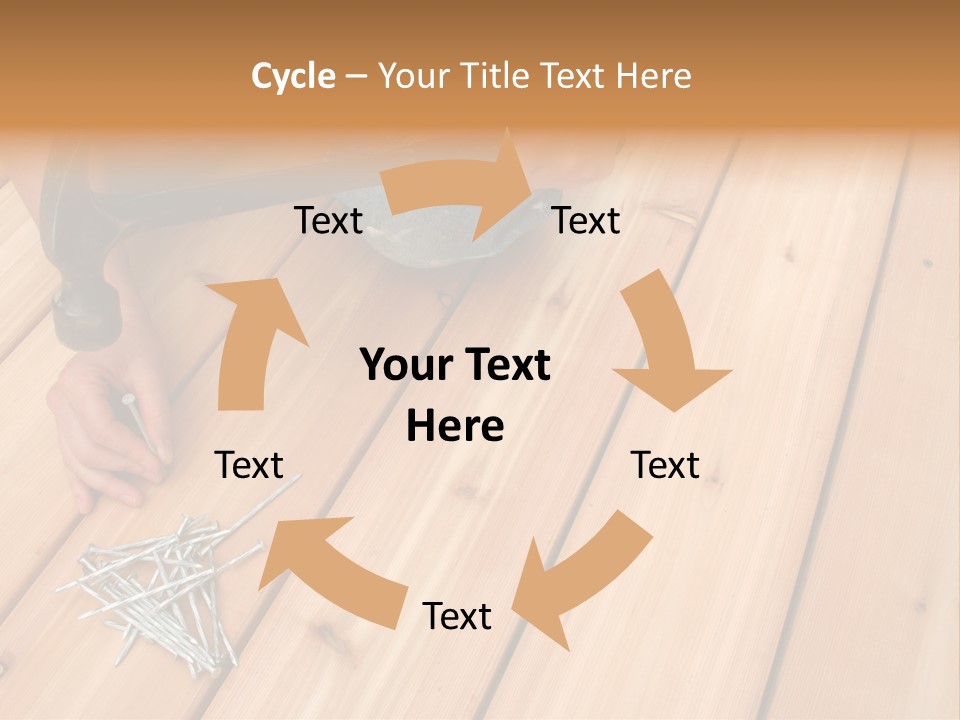 Building A New Deck. PowerPoint Template